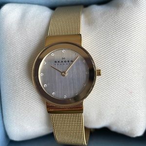 Skagen Women’s Gold Adjustable Watch